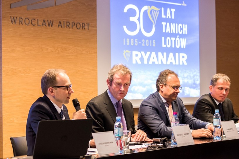 ​Ryanair ogłosił dzisiaj wielką inwestycję we Wrocławiu /&nbsp