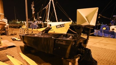 Rybacy z Jastarni wyłowili z Bałtyku zdalnie sterowany wojskowy pojazd