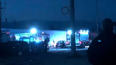 Rybno: Wybuch w fabryce. 37-latek z poparzeniami