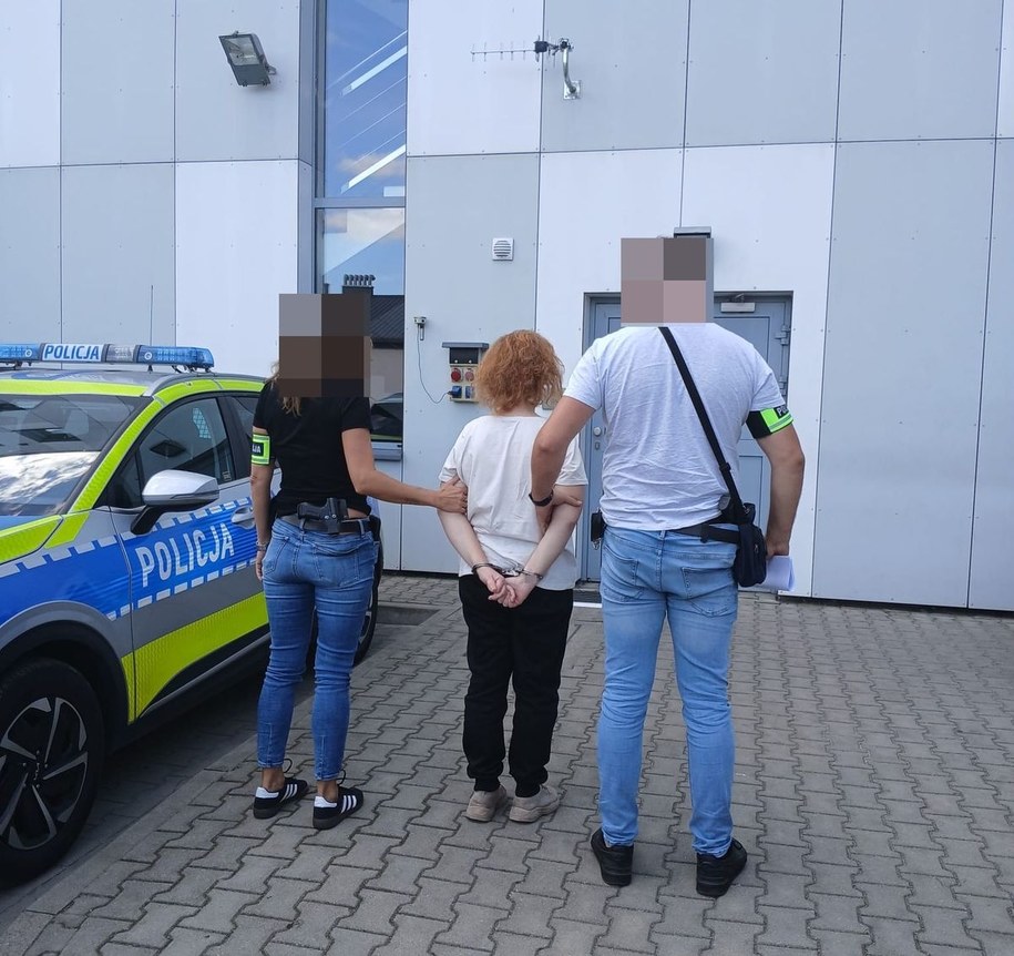 Ryccy policjanci zatrzymali 31-letnią kobietę podejrzaną o zabójstwo swojego dziecka /KPP Ryki /Policja