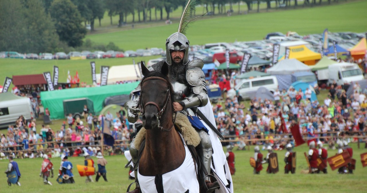 Rycerze przybyli pod Grunwald