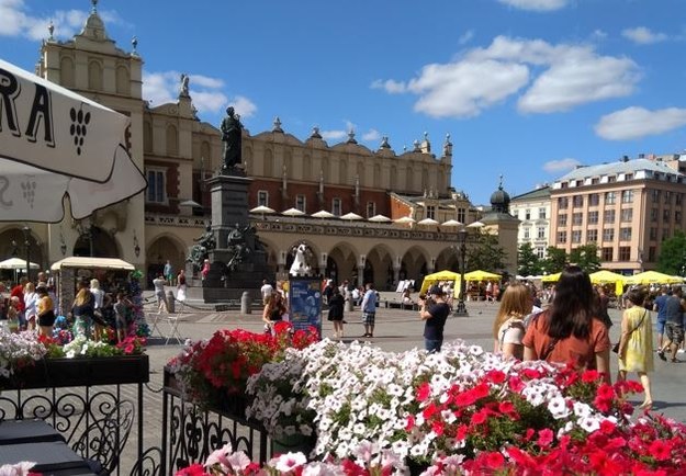 Rynek Główny w Krakowie /Joanna Potocka /RMF FM