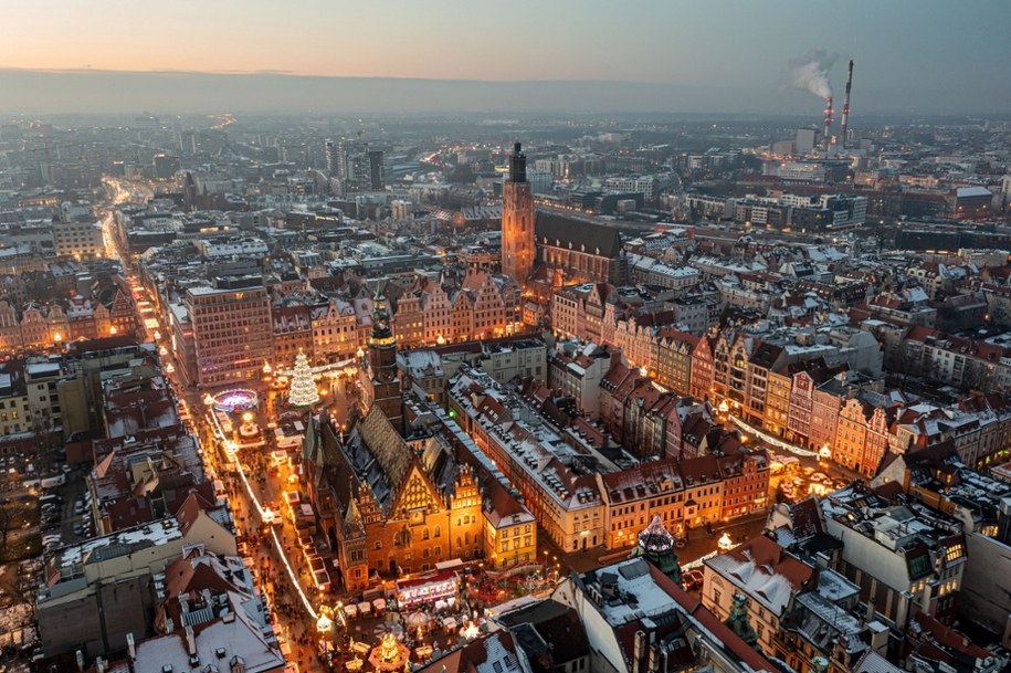 Rynek we Wrocławiu /Maciej Kulczyński /PAP