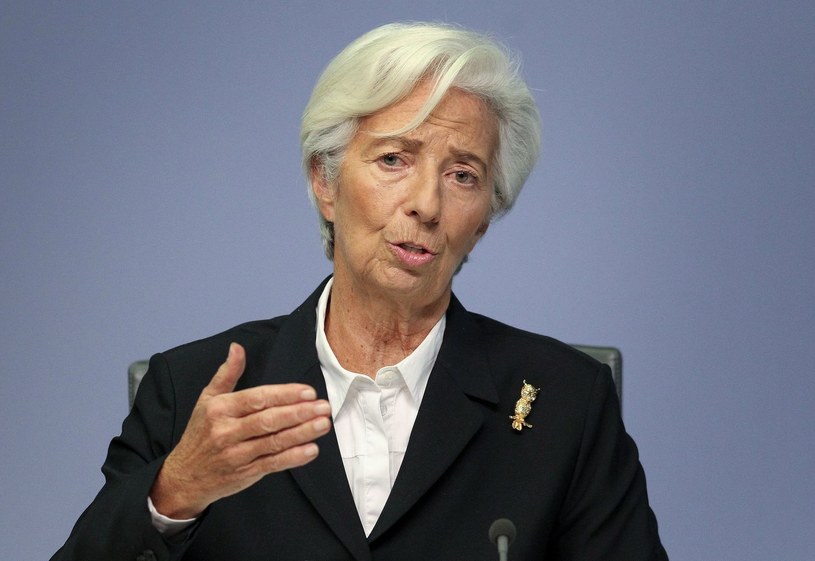 Rynki czekają na wystąpienie prezes EBC Ch. Lagarde /AFP