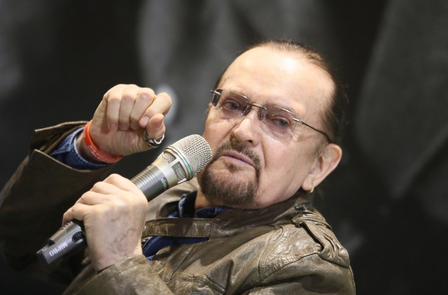 Rysownik Bogusław Polch na zdjęciu archiwalnym z 25.04.2017 roku /Leszek Szymański /PAP