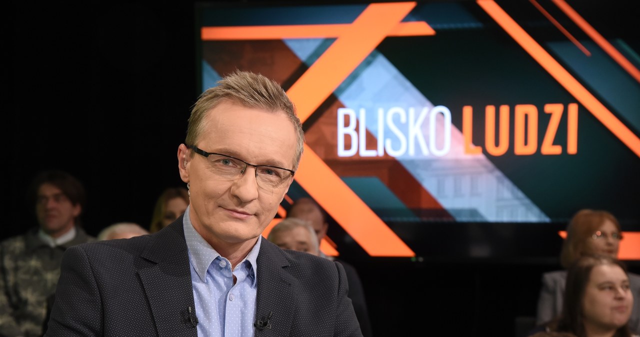 Ryszard Cebula jako prowadzący program "Blisko ludzi" /Cezary Piwowarski /TVN