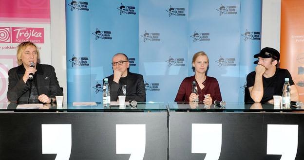 Ryszard Jaźwiński, Jacek Cegiełka, Joanna Kulig i Piotr Głowacki, fot.  Zoom, Fundacja Kino /materiały prasowe