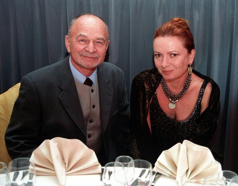 Ryszard Kotys z żoną /Tricolors /East News