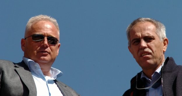 Ryszard Krauze (z lewej) i Zygmunt Solorz-Żak. Fot. STEFAN KRASZEWSKI /Agencja SE/East News
