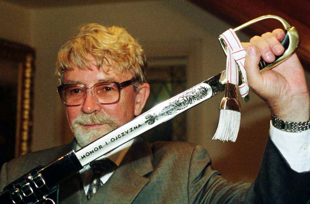Ryszard Kukliński na zdj. z 1999 roku /Radosław Pietruszka /PAP