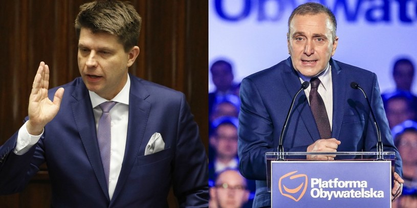 Ryszard Petru i Grzegorz Schetyna /Reporter
