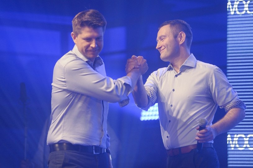 Ryszard Petru i Paweł Rabiej /Wojciech Stróżyk /Reporter