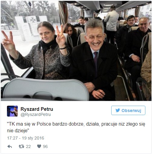 Ryszard Petru na Twitterze /Twitter