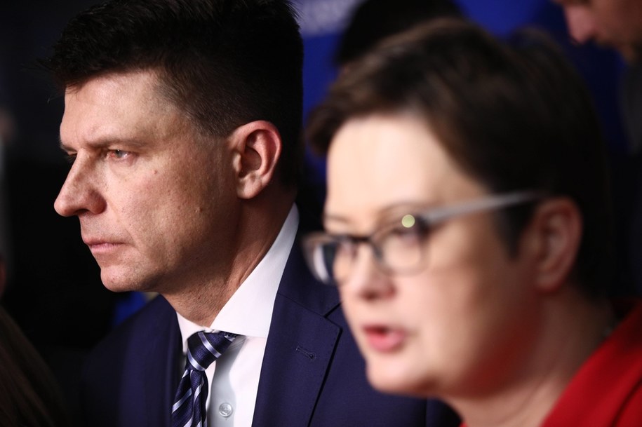 Ryszard Petru oraz Katarzyna Lubnauer na zdjęciu z grudnia 2017 roku / 	Leszek Szymański    /PAP