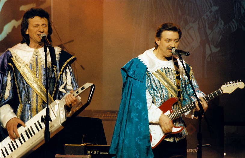 Ryszard Poznakowski (z lewej) w 1998 roku /Niemiec /AKPA