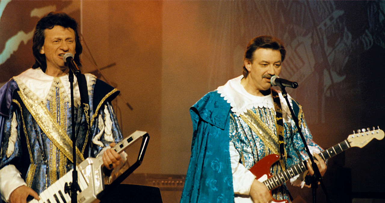 Ryszard Poznakowski (z lewej) w 1998 roku /Niemiec /AKPA