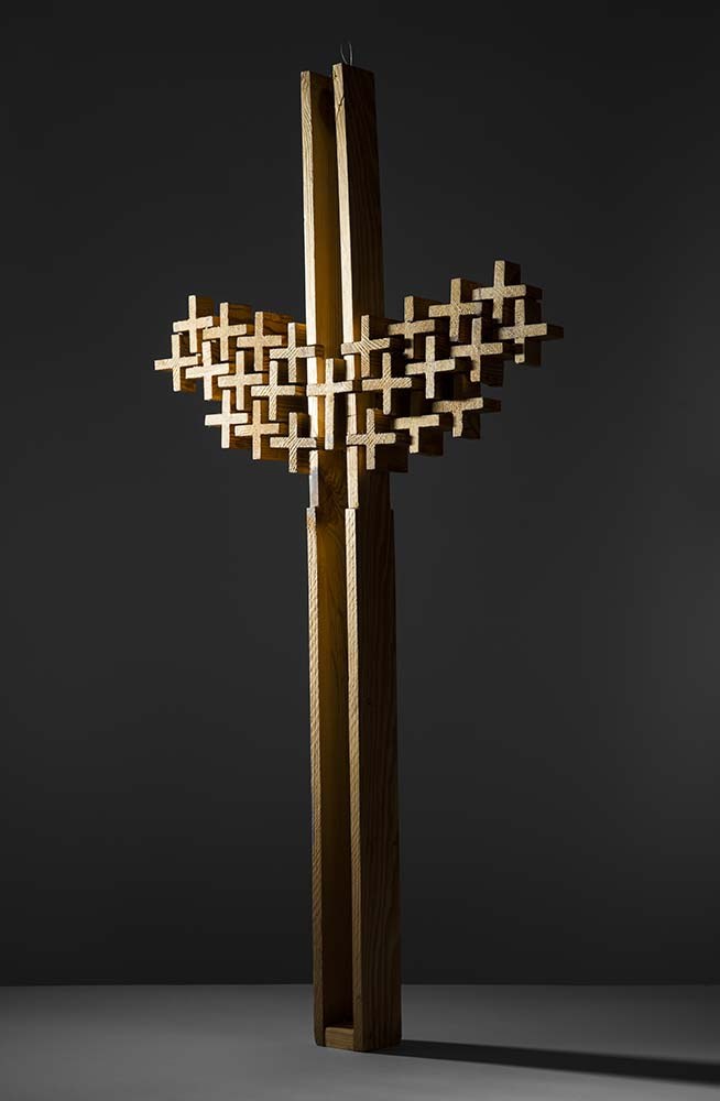 Ryszard Semka, Model pomnika Ofiar Grudnia ’70, 1993 /fot. L. Żurek, Muzeum Miasta Gdyni /