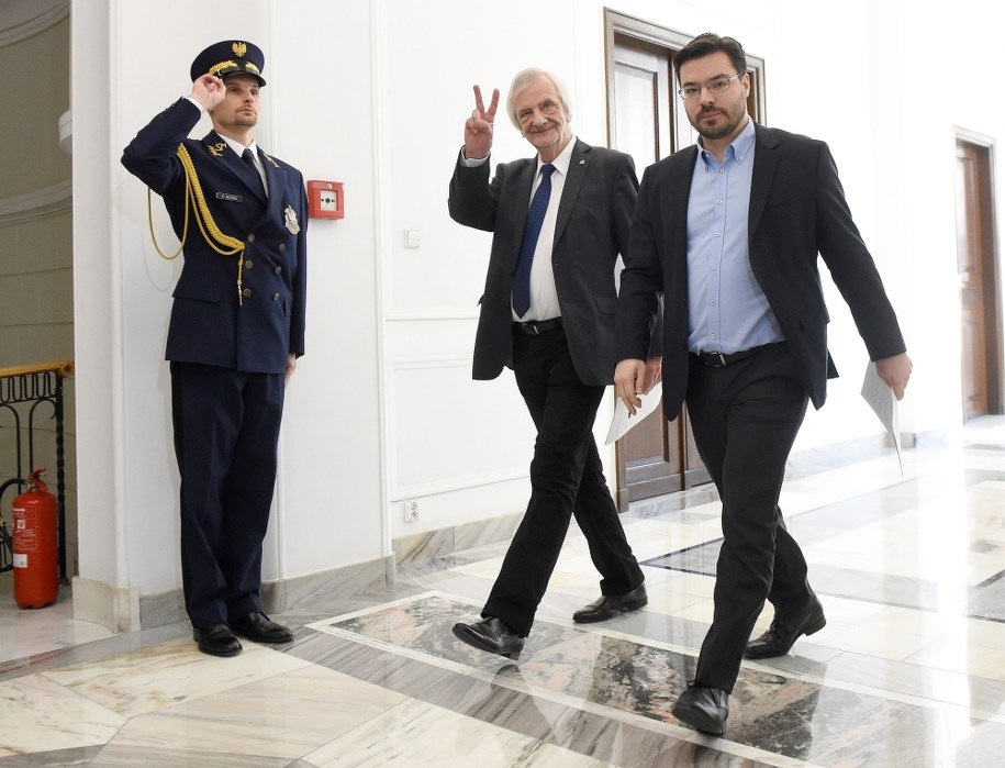 Ryszard Terlecki i Stanisław Tyszka /PAP/Radek Pietruszka    /PAP