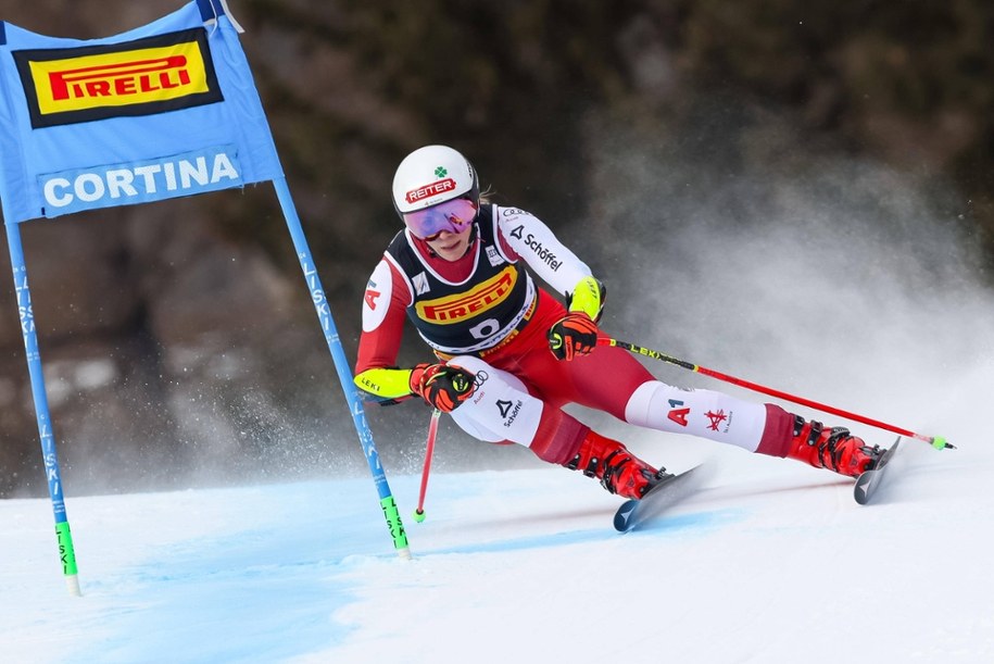 Rywalizacja w narciarstwie alpejskim w Cortinie d'Ampezzo /ANDREA SOLERO /PAP/EPA