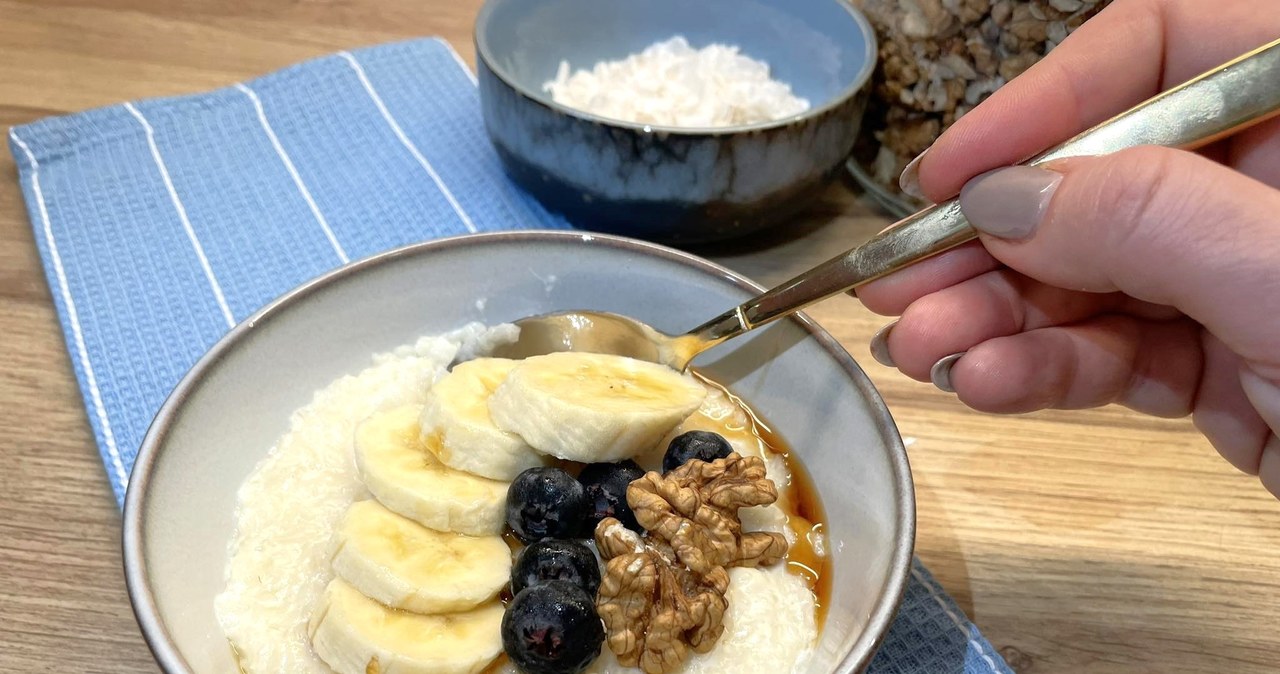 Ryżanka jest smaczniejsza od owsianki i bez glutenu. Takie śniadanie to balsam dla jelit /Karolina Dudek /INTERIA.PL