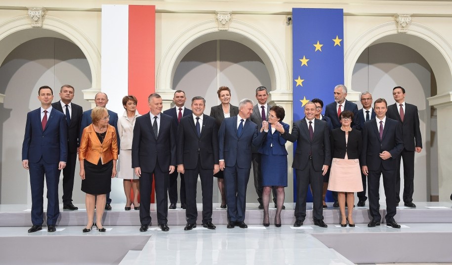Rząd Ewy Kopacz /Radek Piertuszka /PAP