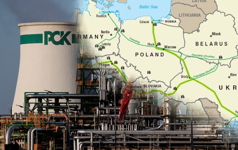 Rząd pomoże dostarczać ropę do Niemiec. PiS mówi o surowcu z Rosji