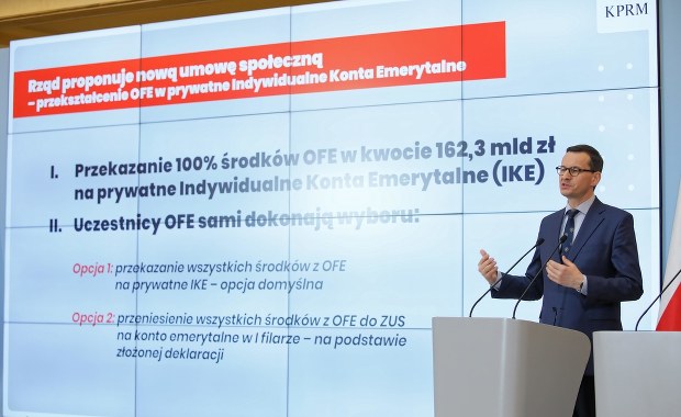 Rząd przyjął projekt ws. przeniesienia środków z OFE na IKE. Co to oznacza? 