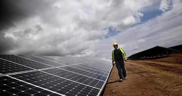 Rząd w Londynie ograniczy wsparcie dla energetyki solarnej? Fot. Matt Cardy /Getty Images/Flash Press Media