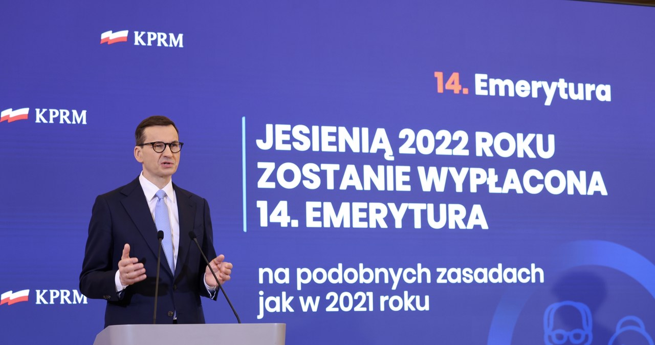 Rząd zmienia zdanie. Premier zapowiada 14. emeryturę i podwyżkę najniższego świadczenia 