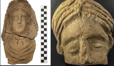 Rzadka terakotowa rzeźba z III wieku odkryta w pobliżu Muru Hadriana 