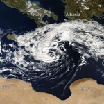 Rzadki sztorm tropikalny na Morzu Śródziemnym