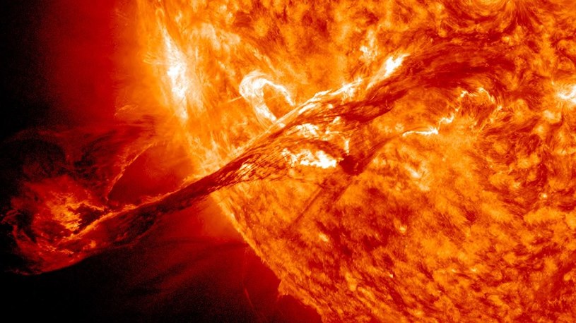 Rzadkie zjawisko na Słońcu uchwycone przez NASA. Ekstremalny przypadek. /materiały prasowe