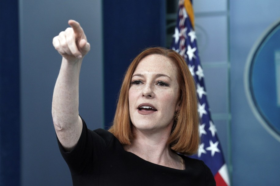 Rzeczniczka Białego Domu Jen Psaki /YURI GRIPAS /PAP/EPA