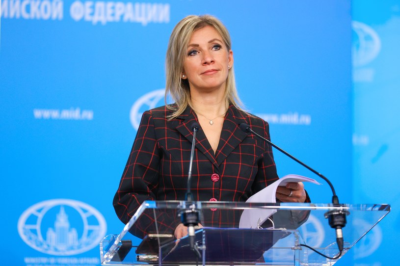 Rzeczniczka MSZ Rosji Marija Zacharowa /Russian Foreign Ministry Press Office / Handout/Anadolu Agency /Getty Images