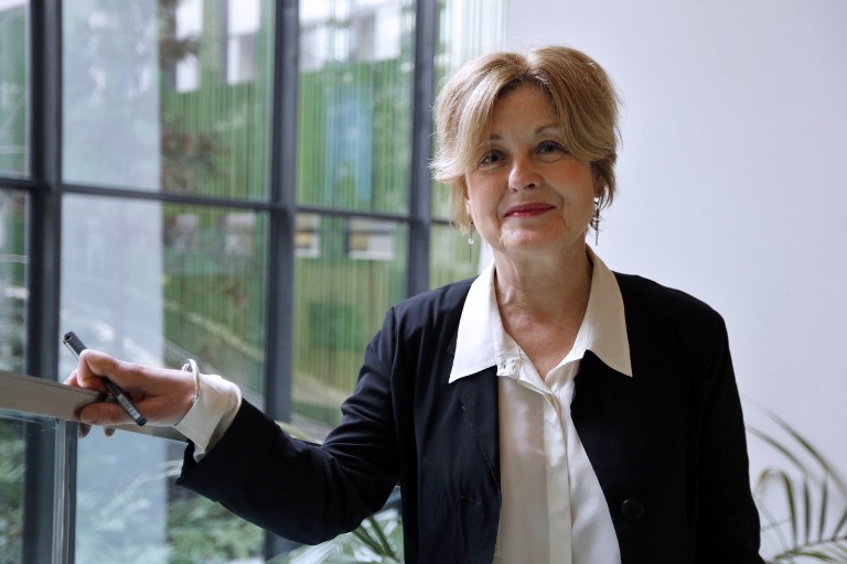 Rzeczniczka szefa ONZ Ban Ki Muna, Vannina Maestracci /AFP