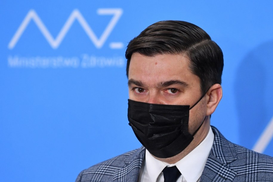 Rzecznik Ministerstwa Zdrowia Wojciech Andrusiewicz /Radek Pietruszka /PAP
