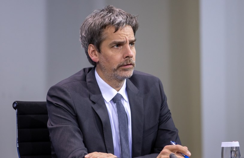 Rzecznik niemieckiego rządu Steffen Hebestreit / Andreas Gora  /Agencja FORUM