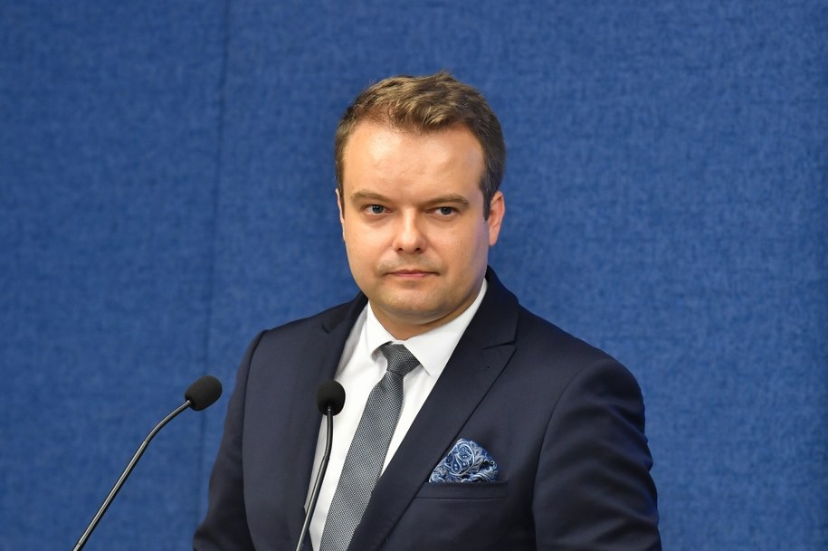 Rzecznik prasowy Prawa i Sprawiedliwości Rafał Bochenek /Andrzej Lange /PAP