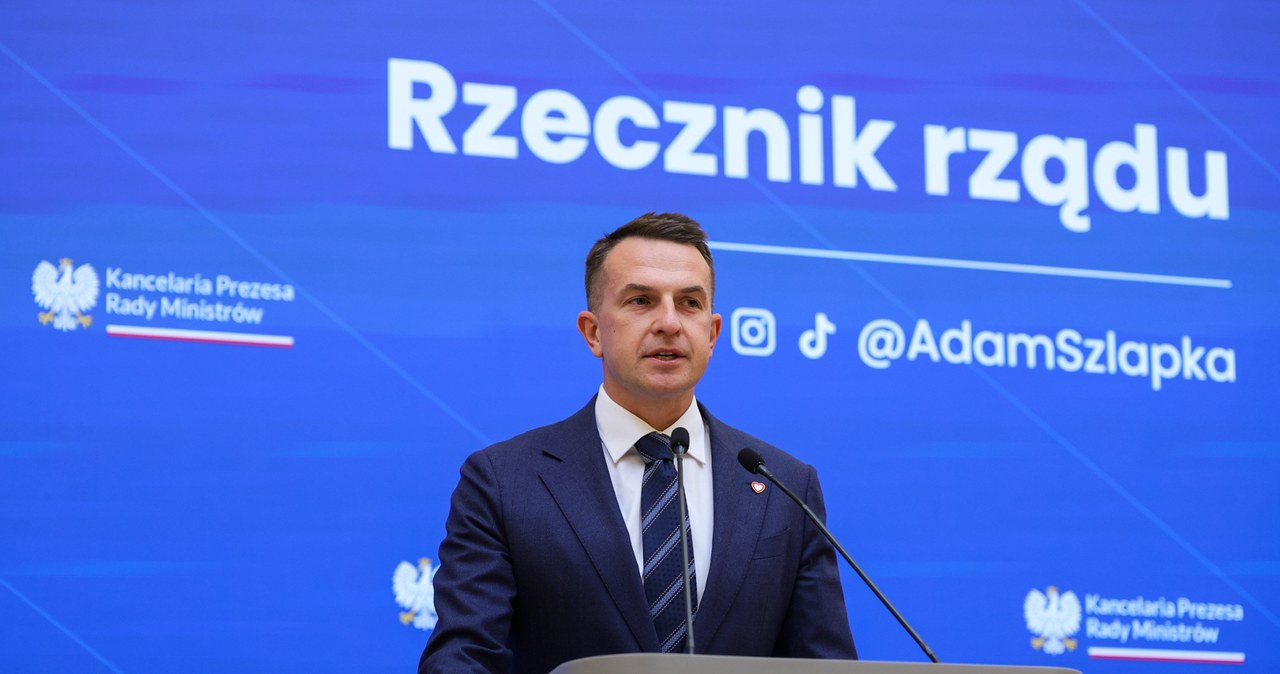Rzecznik rządu Adam Szłapka /Paweł Supernak /PAP