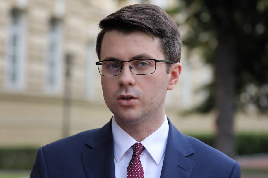 Rzecznik rządu Piotr Müller / 	Tomasz Gzell    /PAP