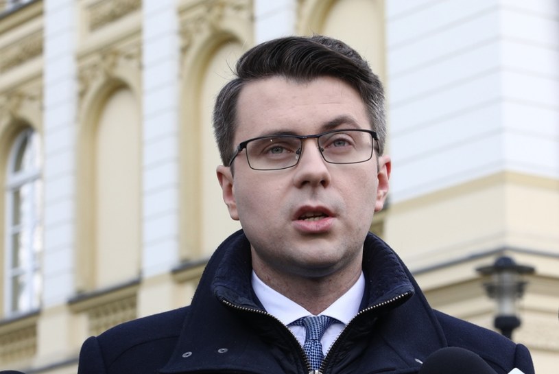 Rzecznik rządu Piotr Müller /Fot Tomasz Jastrzebowski /Reporter
