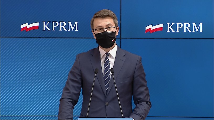 Rzecznik rządu Piotr Müller /Polsat News /Polsat News
