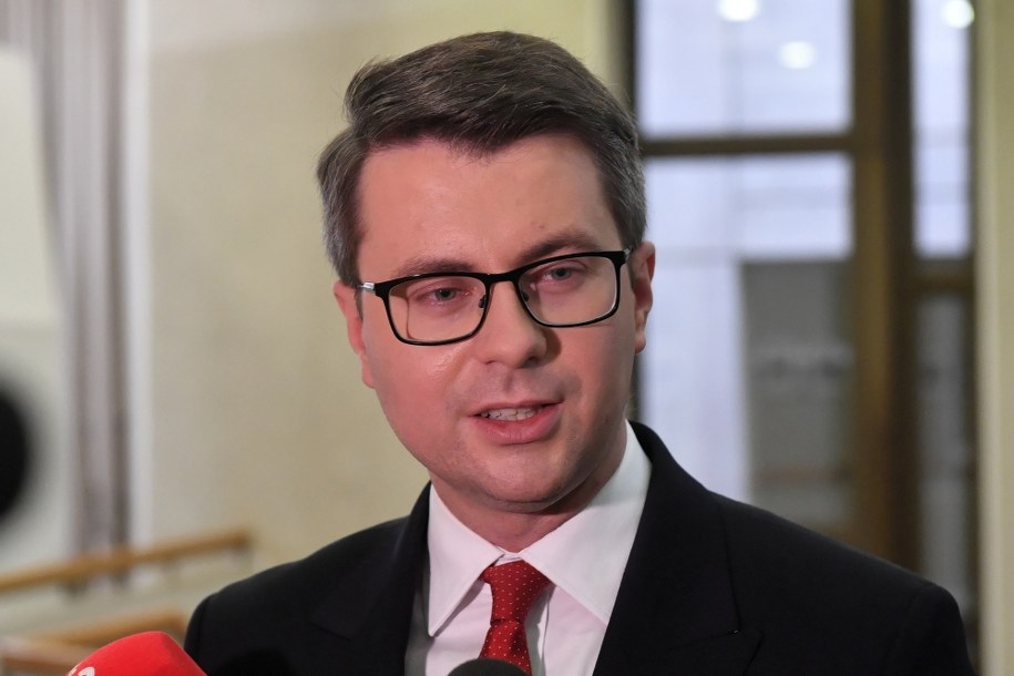 Rzecznik rządu Piotr Müller /Radek Pietruszka /PAP