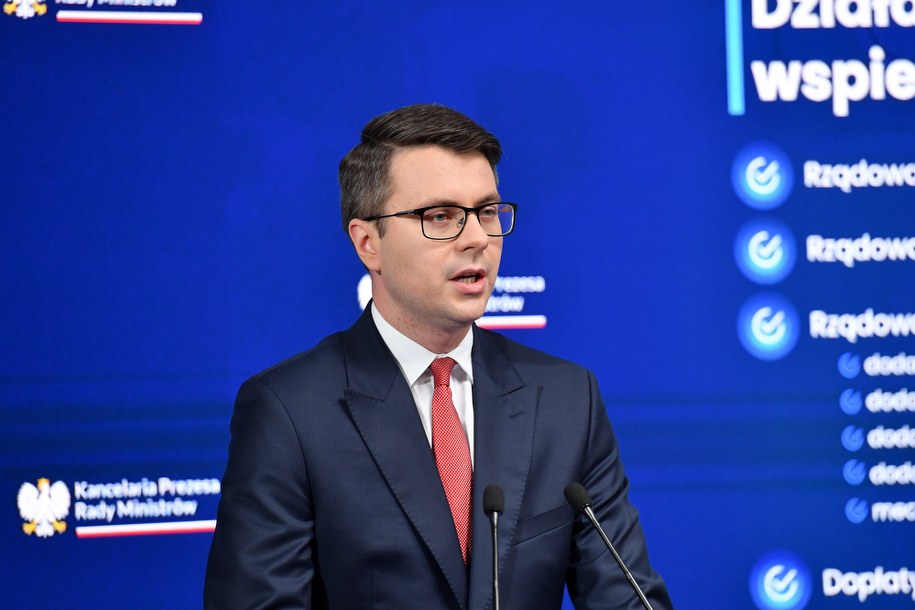 Rzecznik rządu Piotr Müller /Piotr Nowak /PAP