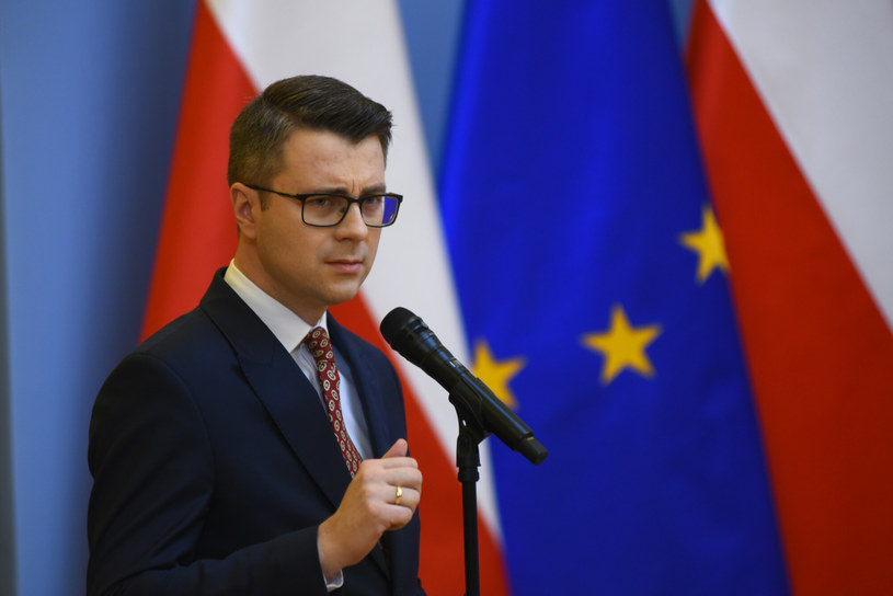 Rzecznik rządu Piotr Müller /Stanisław Różycki /Reporter