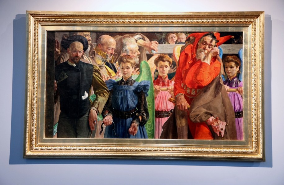 "Rzeczywistość" Jacka Malczewskiego /Wojciech Olkusnik  /East News