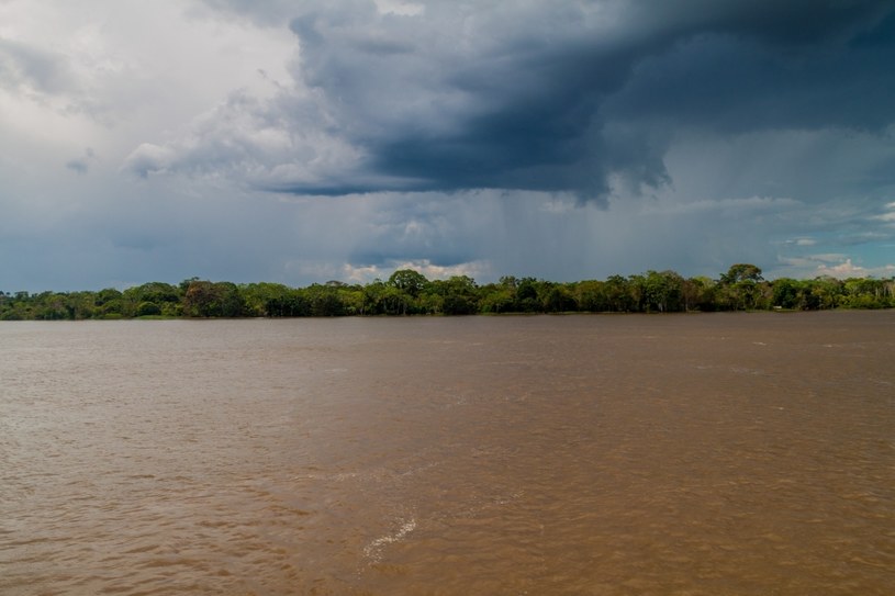 Rzeka Amazonka w Brazylii.