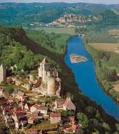 Rzeka Dordogne koło Perigord /Encyklopedia Internautica