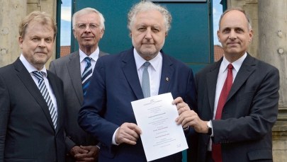 Rzepliński doktorem honoris causa Uniwersytetu w Osnabruecku. "Nie chodzi o politykę"