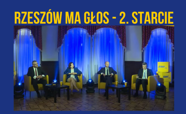 „Rzeszów ma głos – 2. starcie”: Zobacz drugą debatę kandydatów na prezydenta miasta